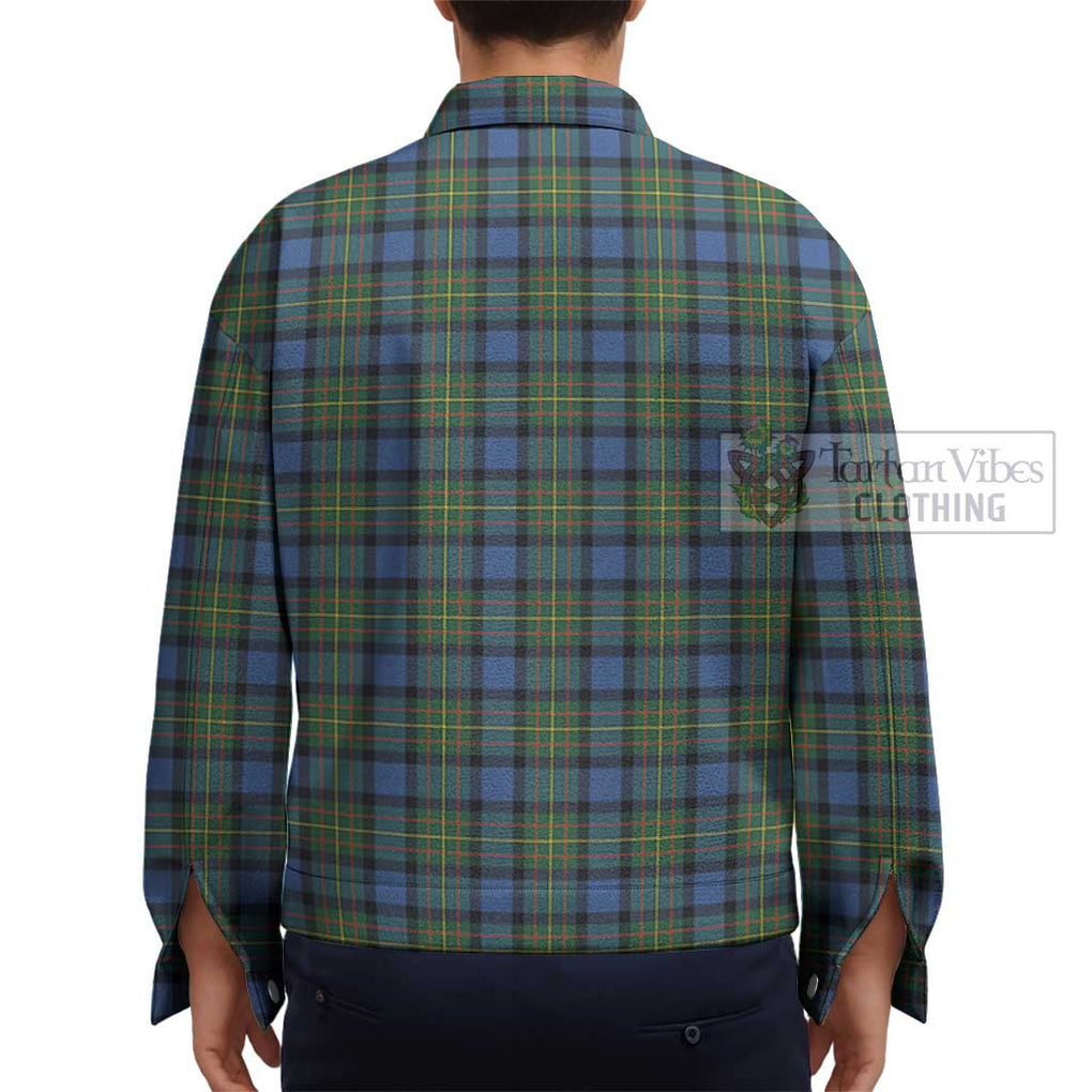 MacLaren Ancient Tartan Unisex Lapel Cotton Jacket - Tartan Vibes Clothing