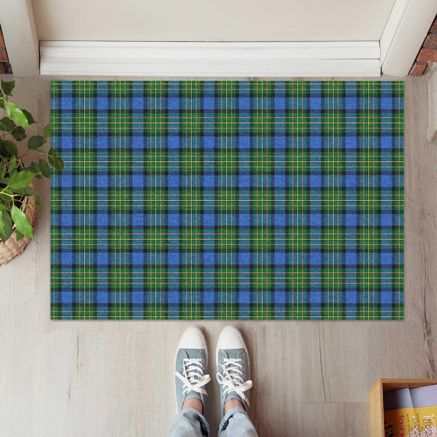 MacLaren Ancient Tartan Door Mat - Tartanvibesclothing