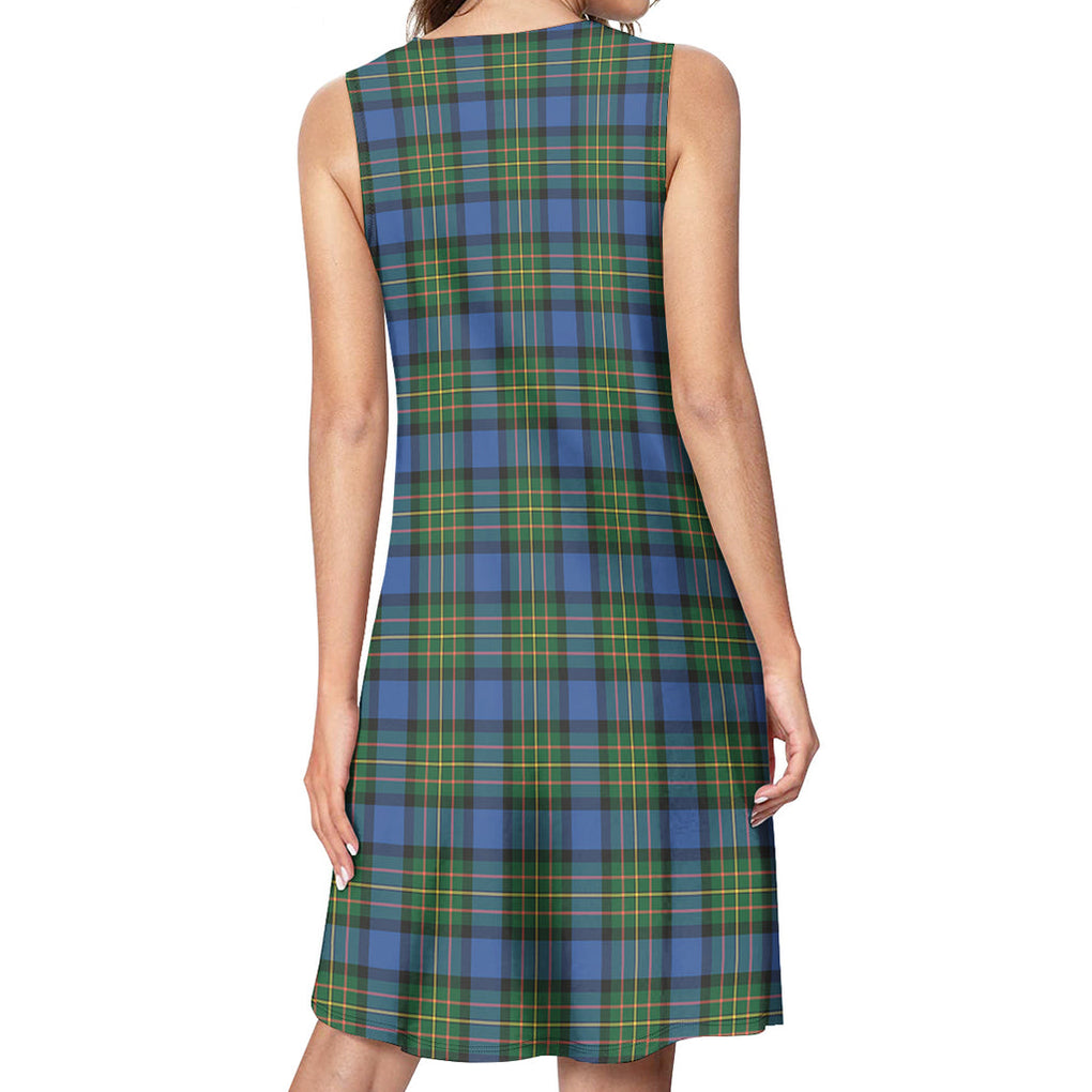 MacLaren Ancient Tartan Womens Casual Dresses - Tartanvibesclothing