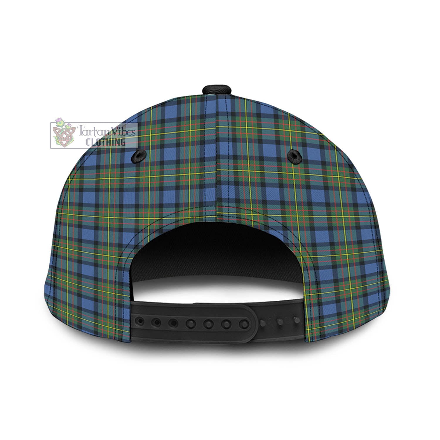 Tartan Vibes Clothing MacLaren Ancient Tartan Classic Cap with Family Crest In Me Style