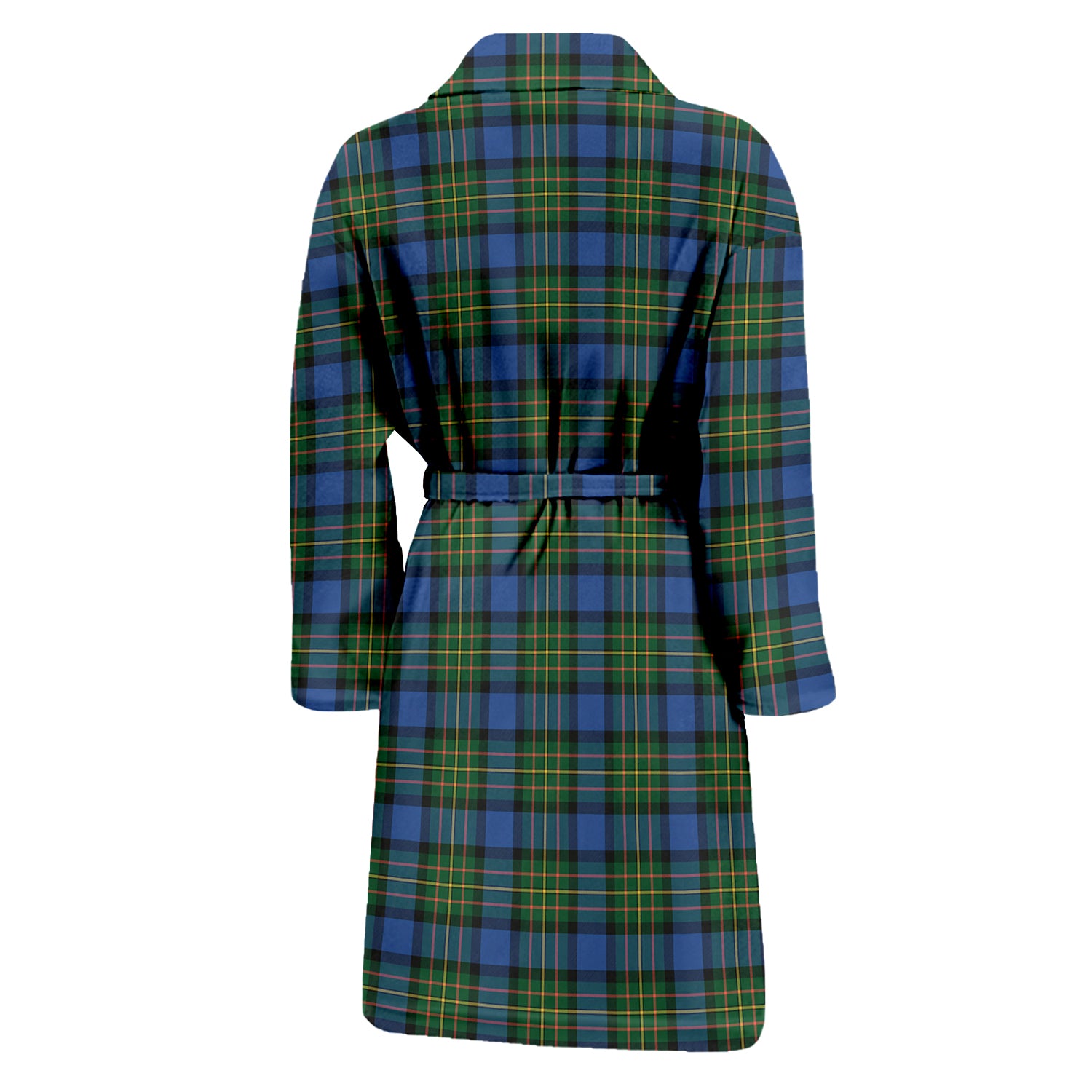 MacLaren Ancient Tartan Bathrobe with Family Crest - Tartan Vibes Clothing