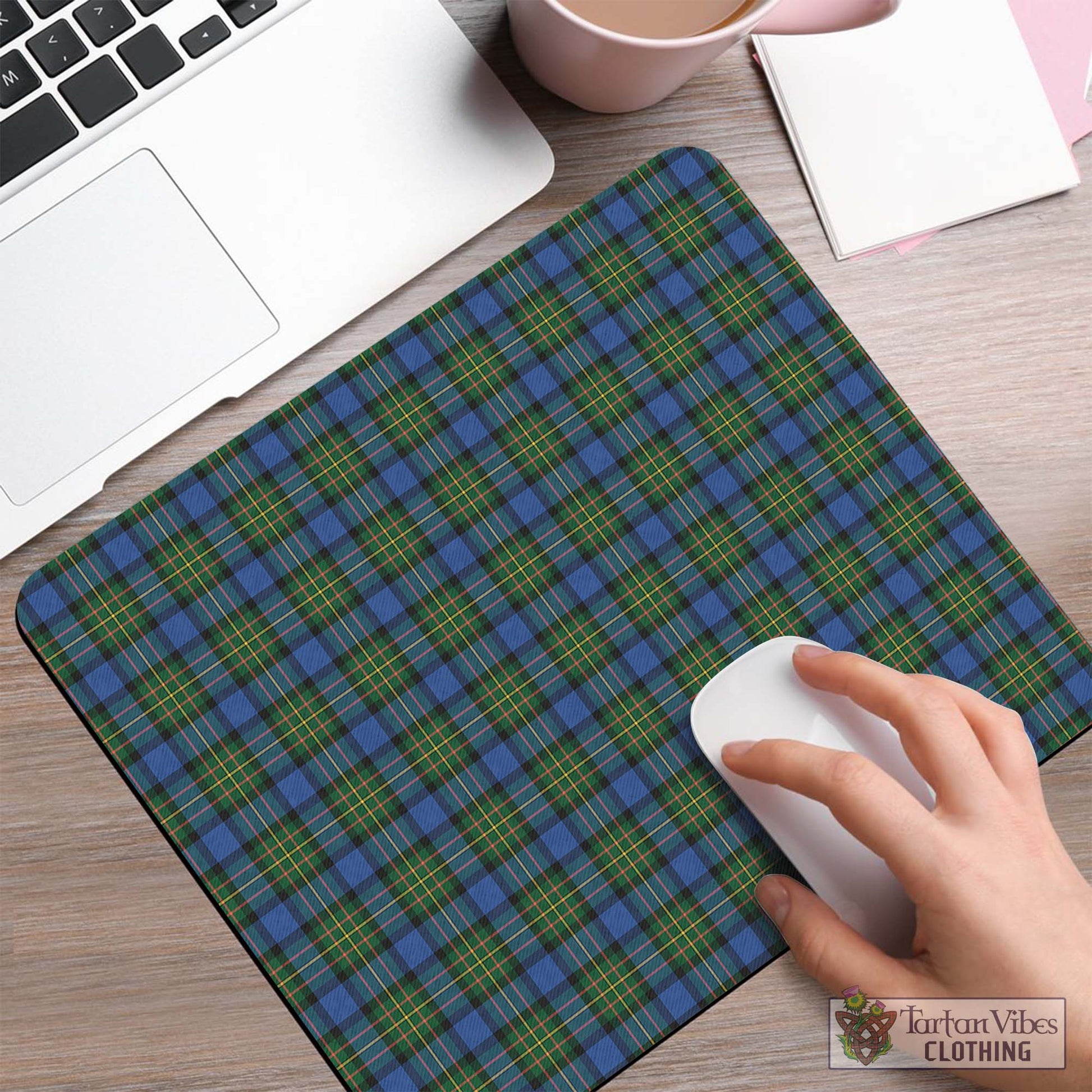 Tartan Vibes Clothing MacLaren Ancient Tartan Mouse Pad