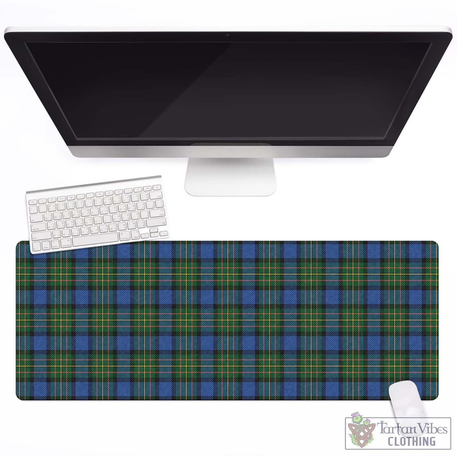 Tartan Vibes Clothing MacLaren Ancient Tartan Mouse Pad