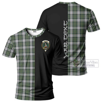 MacLaren Dress Tartan T-Shirt with Family Crest and Half Of Me Style