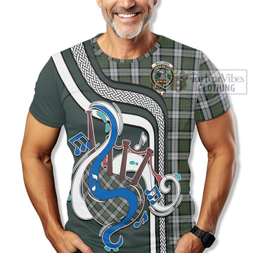 MacLaren Dress Tartan T-Shirt with Epic Bagpipe Style