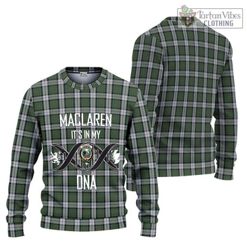 MacLaren Dress Tartan Ugly Sweater with Family Crest DNA In Me Style