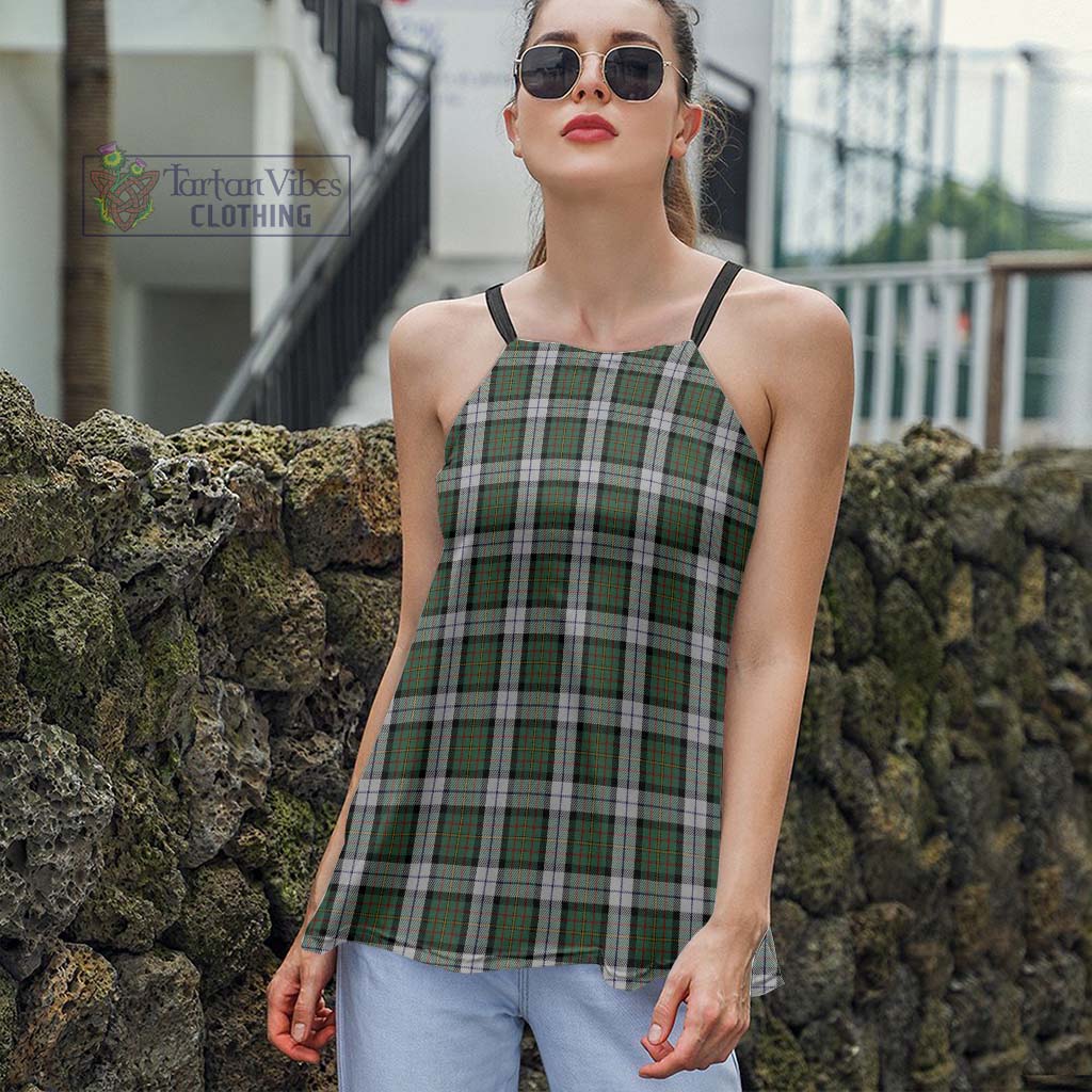 Tartan Vibes Clothing MacLaren Dress Tartan Loose Halter Neck Camisole