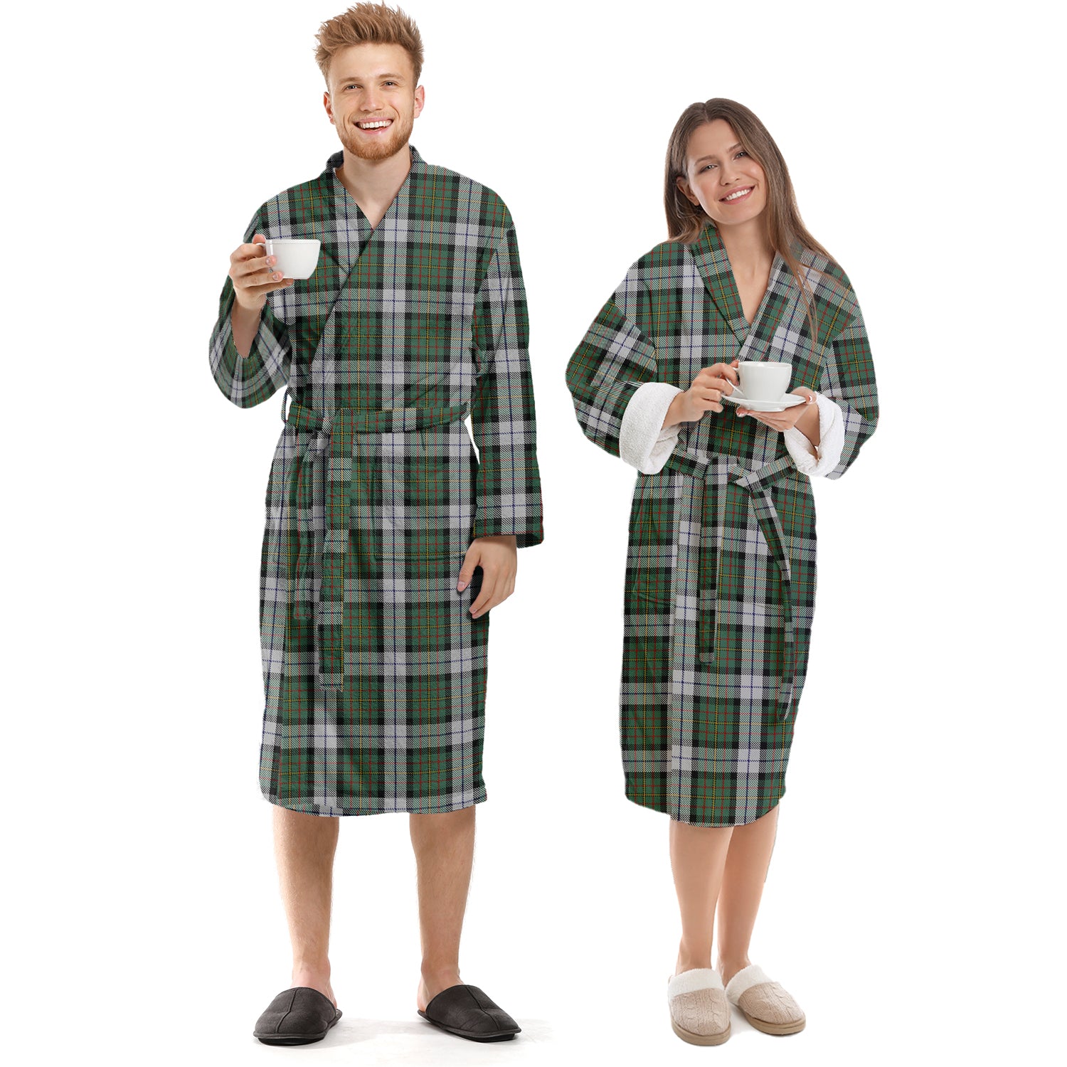 MacLaren Dress Tartan Bathrobe Unisex S - Tartan Vibes Clothing