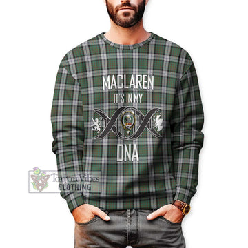 MacLaren Dress Tartan Sweatshirt with Family Crest DNA In Me Style