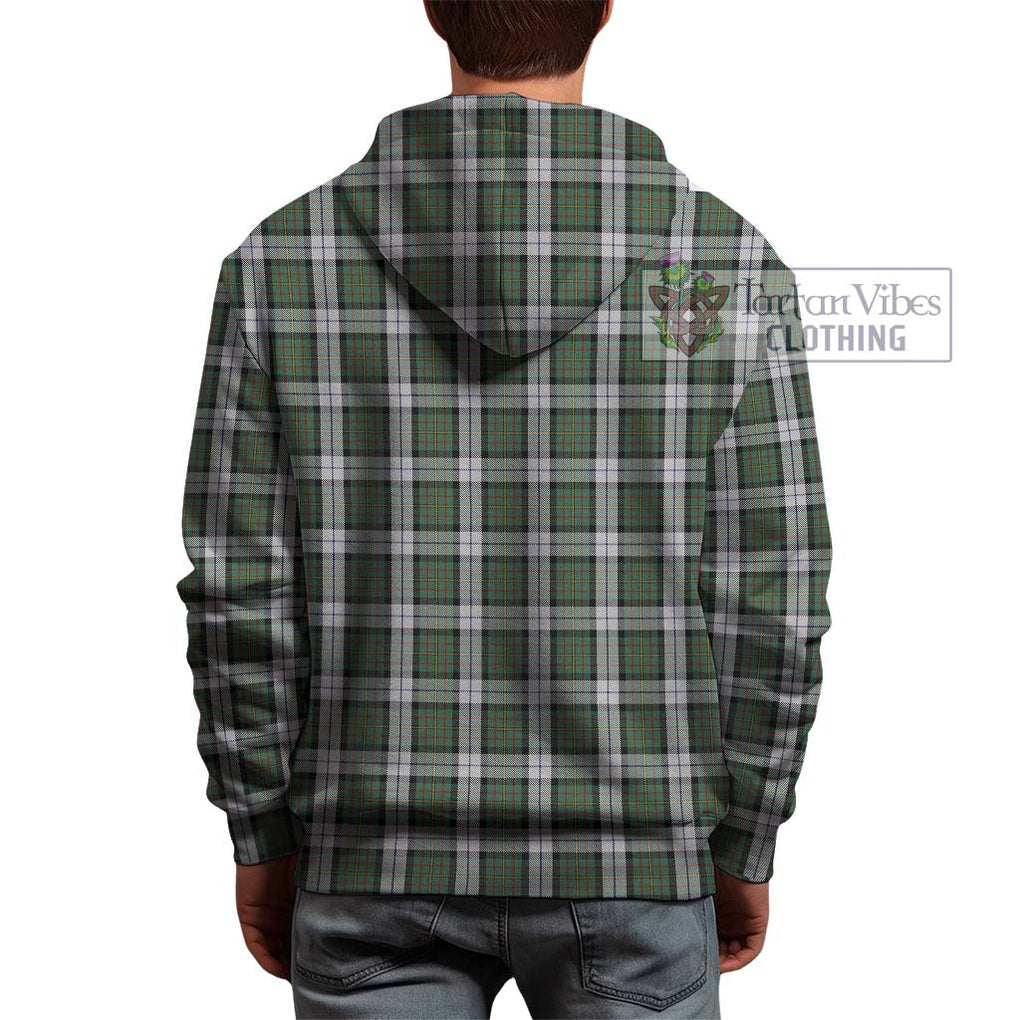 MacLaren Dress Tartan Hoodie with Family Crest DNA In Me Style - Tartanvibesclothing Shop