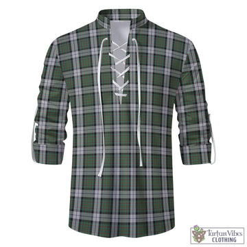 MacLaren Dress Tartan Men's Scottish Traditional Jacobite Ghillie Kilt Shirt