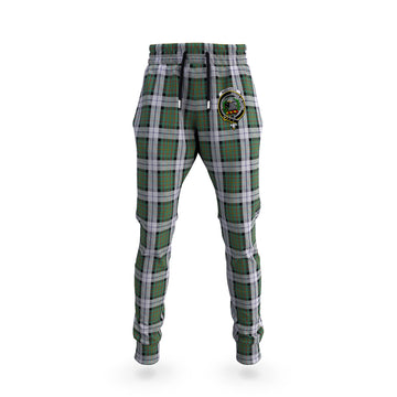 MacLaren Dress Tartan Joggers Pants with Family Crest