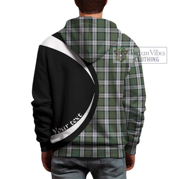 MacLaren Dress Tartan Hoodie with Family Crest Circle Style