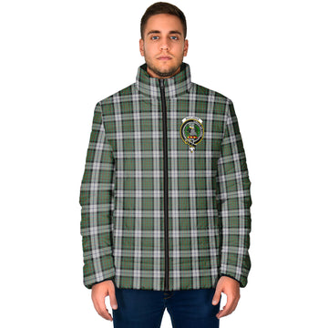 MacLaren Dress Tartan Padded Jacket with Family Crest