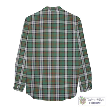 MacLaren Dress Tartan Women's Casual Shirt with Family Crest