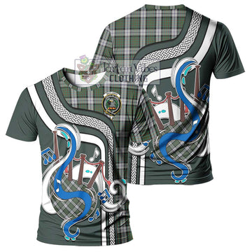 MacLaren Dress Tartan T-Shirt with Epic Bagpipe Style