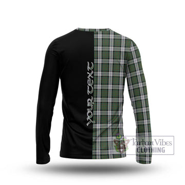 MacLaren Dress Tartan Long Sleeve T-Shirt with Family Crest and Half Of Me Style