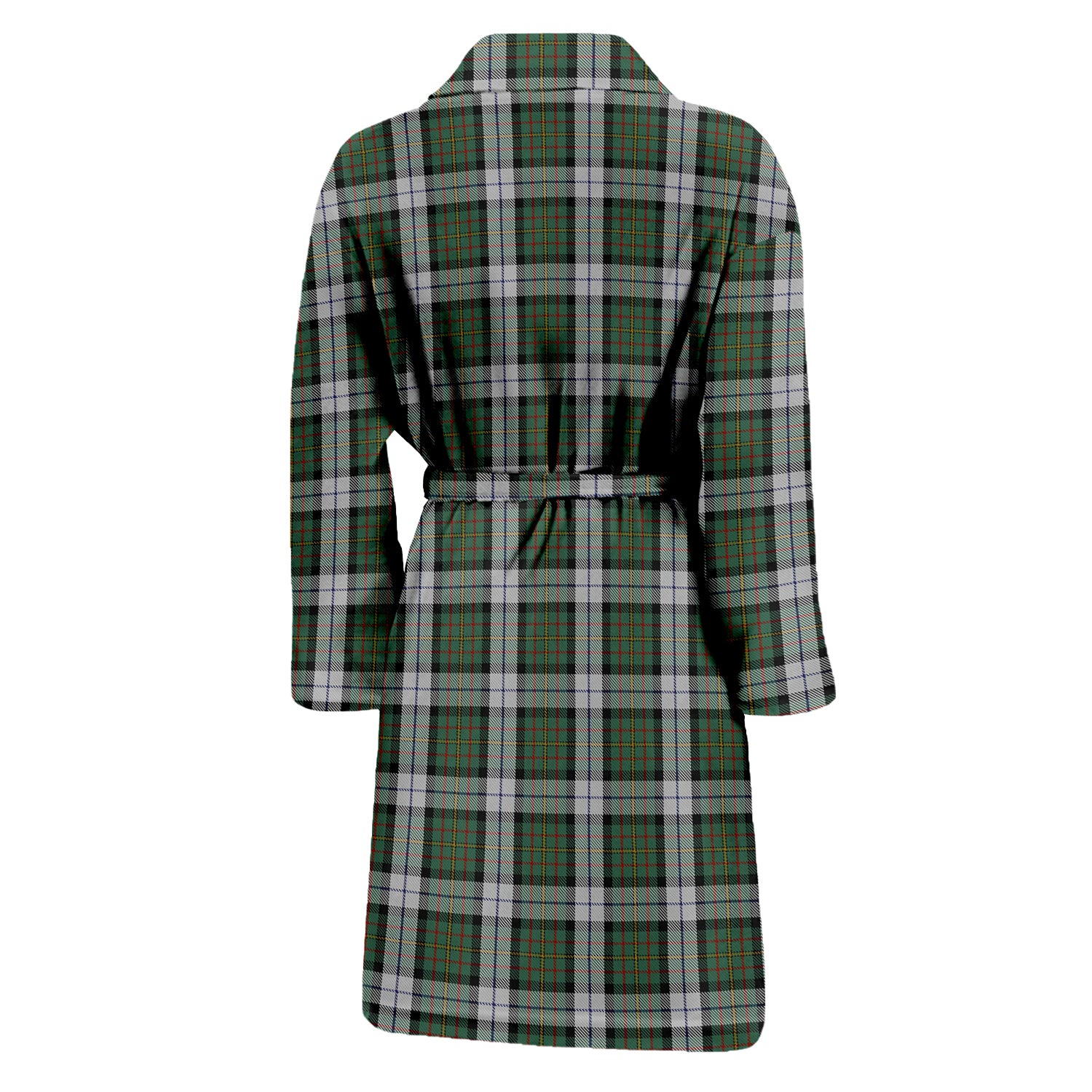 MacLaren Dress Tartan Bathrobe with Family Crest - Tartan Vibes Clothing