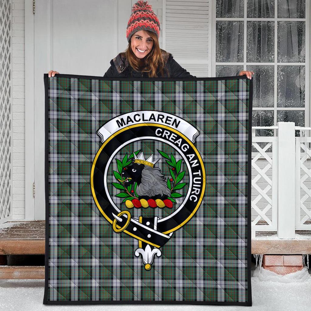 maclaren-dress-tartan-quilt-with-family-crest