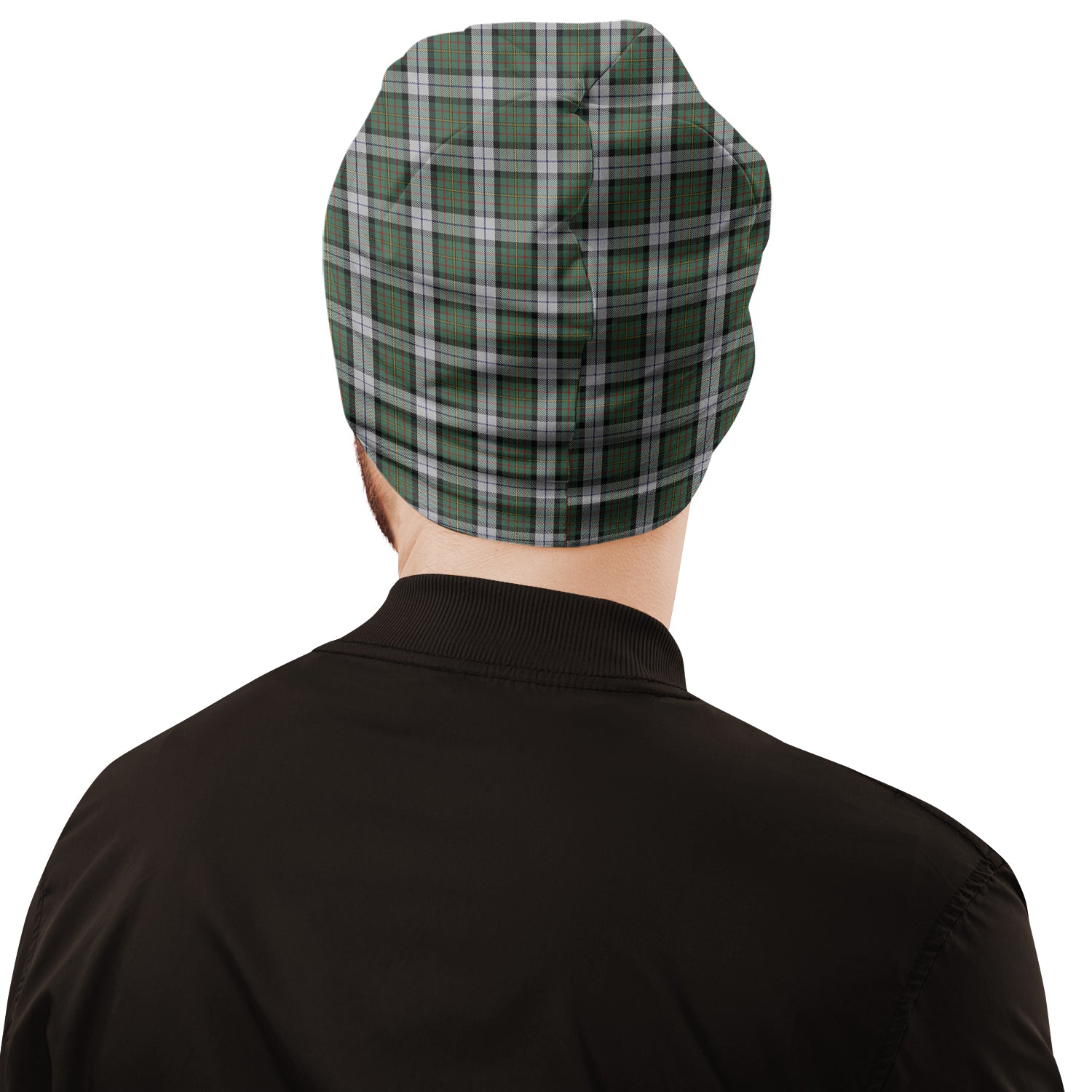 MacLaren Dress Tartan Beanies Hat with Family Crest - Tartan Vibes Clothing