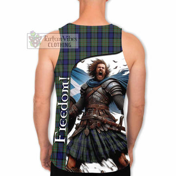 MacLaren (McLaren) Crest Tartan Men's Tank Top Inspired by the Freedom of Scottish Warrior