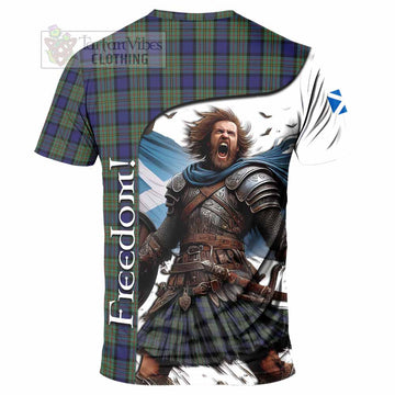 MacLaren (McLaren) Crest Tartan T-Shirt Inspired by the Freedom of Scottish Warrior