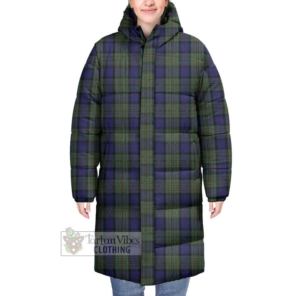 Tartan Vibes Clothing MacLaren (McLaren) Tartan Long Down Jacket