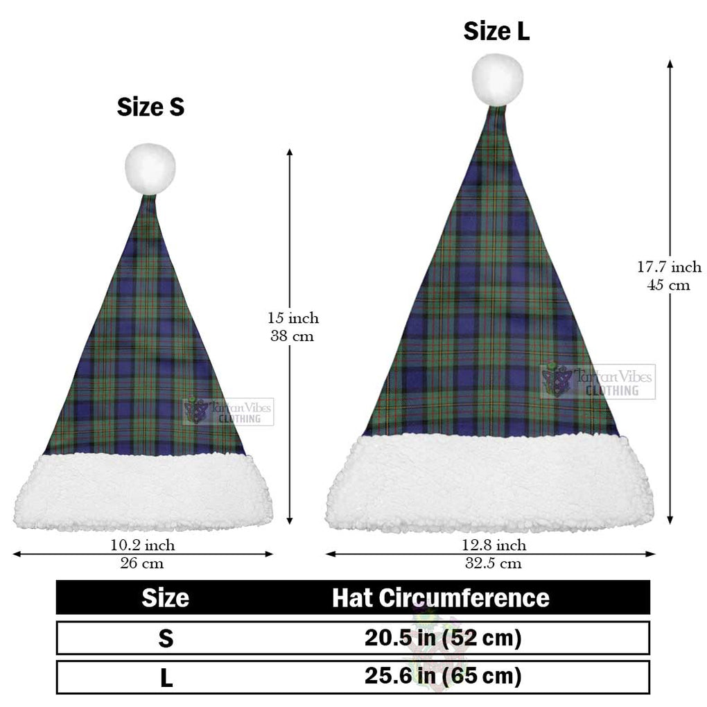 Tartan Vibes Clothing MacLaren (McLaren) Tartan Christmas Santa Hats