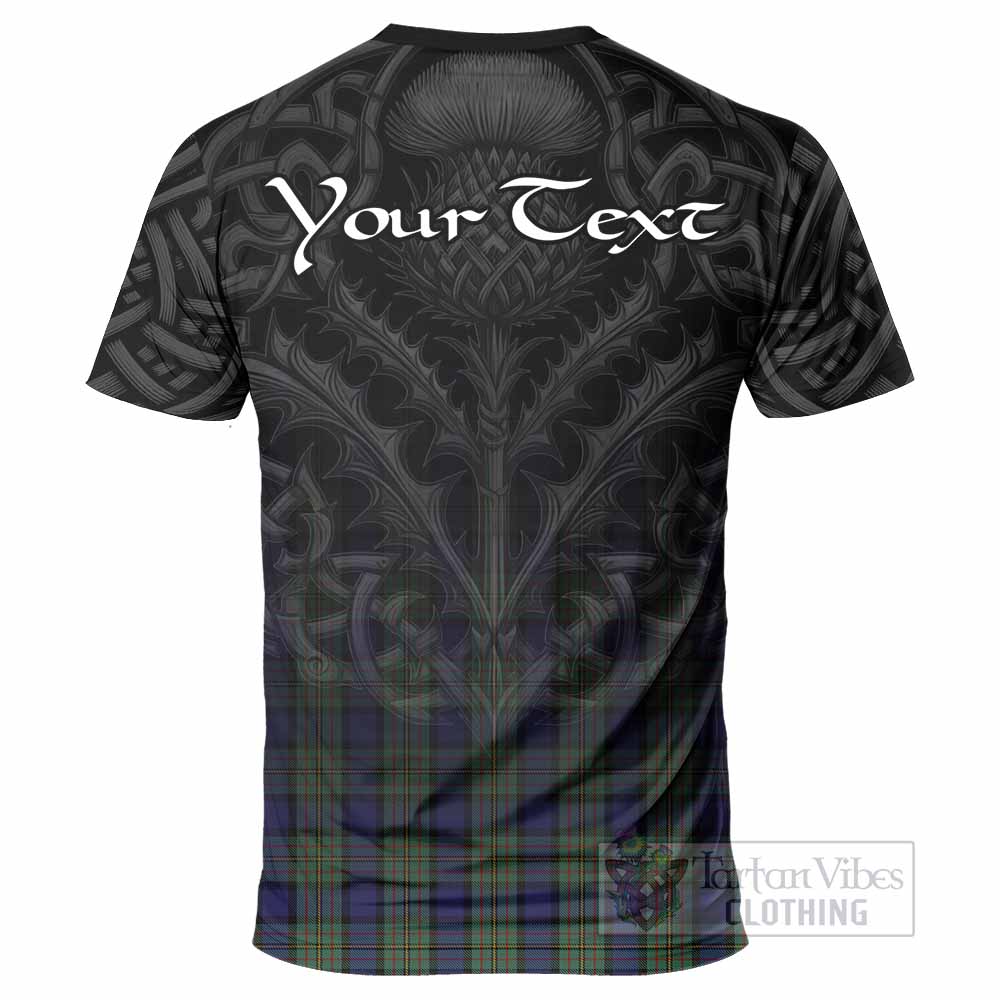 Tartan Vibes Clothing MacLaren (McLaren) Tartan T-Shirt with Family Crest Celtic Thistle Vibes