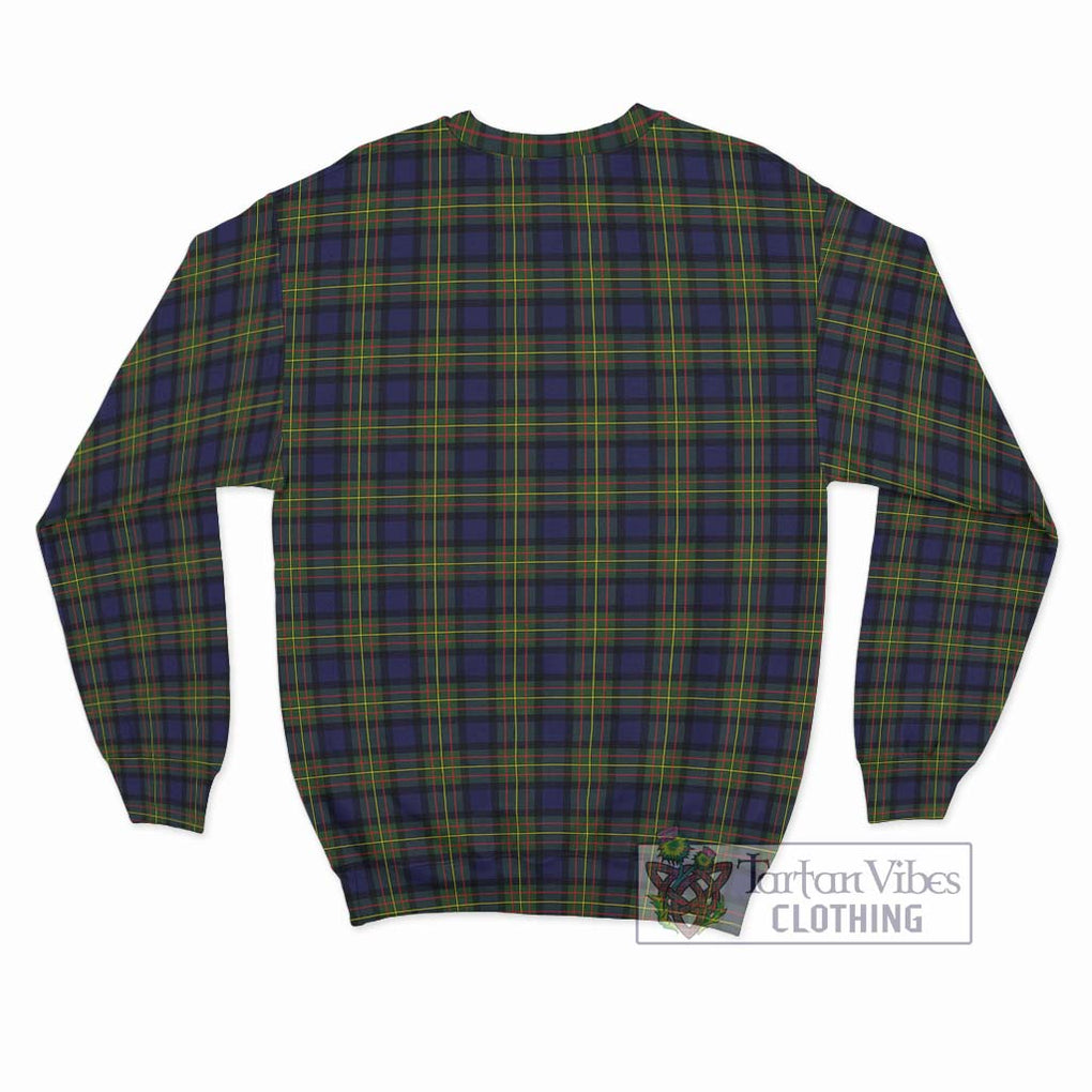 MacLaren Modern Tartan Sweatshirt with Family Crest DNA In Me Style - Tartanvibesclothing Shop