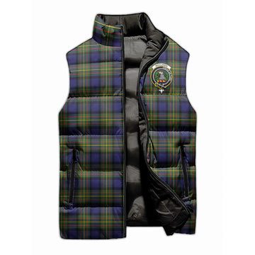 MacLaren Modern Tartan Sleeveless Puffer Jacket with Family Crest