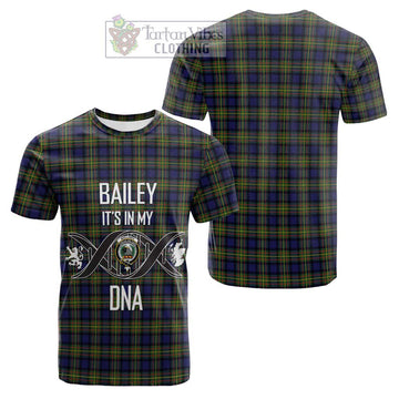 MacLaren Modern Tartan Cotton T-shirt with Family Crest DNA In Me Style