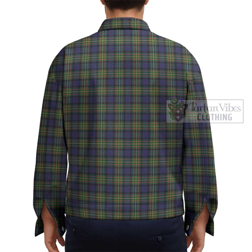 MacLaren Modern Tartan Unisex Lapel Cotton Jacket - Tartan Vibes Clothing