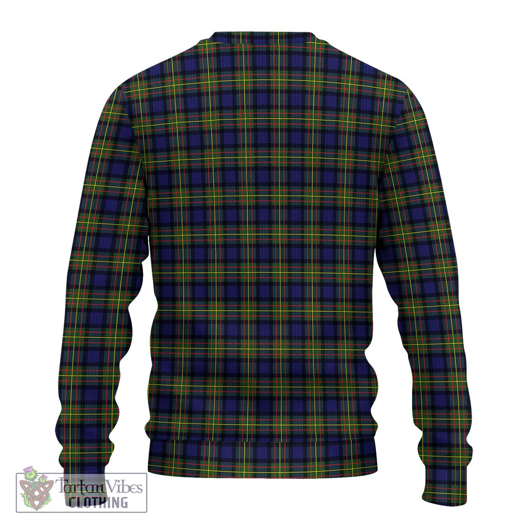 MacLaren Modern Tartan Knitted Sweater with Family Crest DNA In Me Style - Tartanvibesclothing Shop