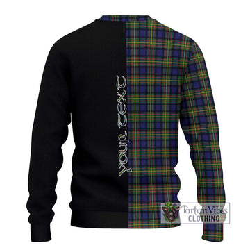 MacLaren Modern Tartan Ugly Sweater with Family Crest and Half Of Me Style