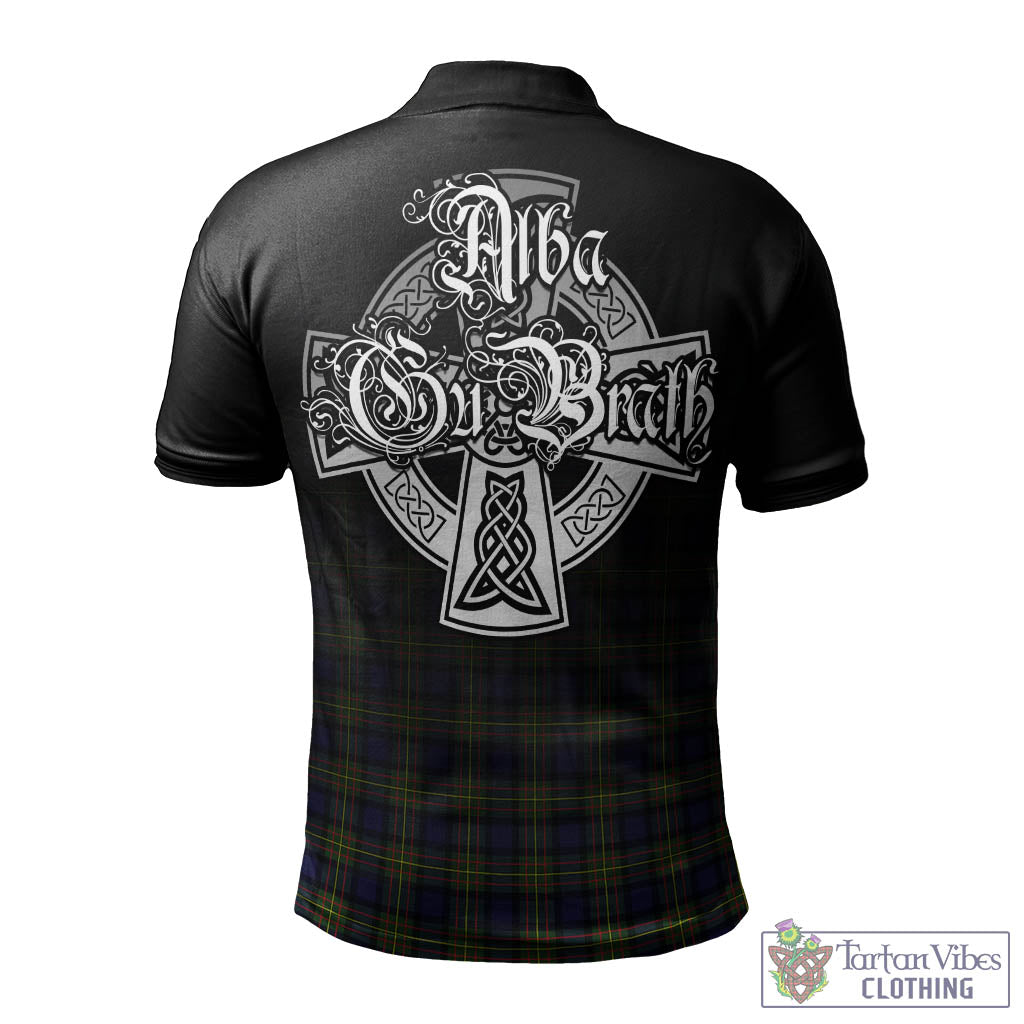 Tartan Vibes Clothing MacLaren Modern Tartan Polo Shirt Featuring Alba Gu Brath Family Crest Celtic Inspired