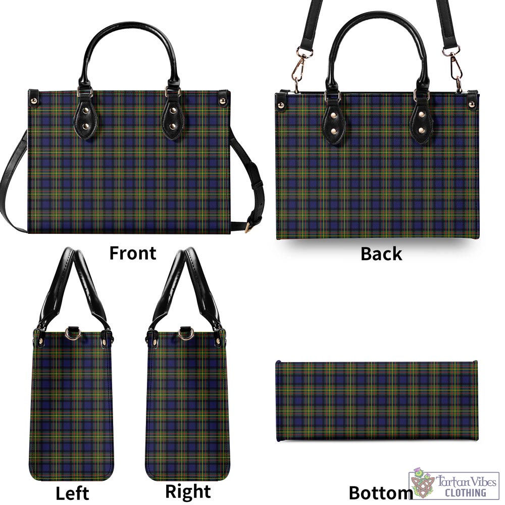 Tartan Vibes Clothing MacLaren Modern Tartan Luxury Leather Handbags