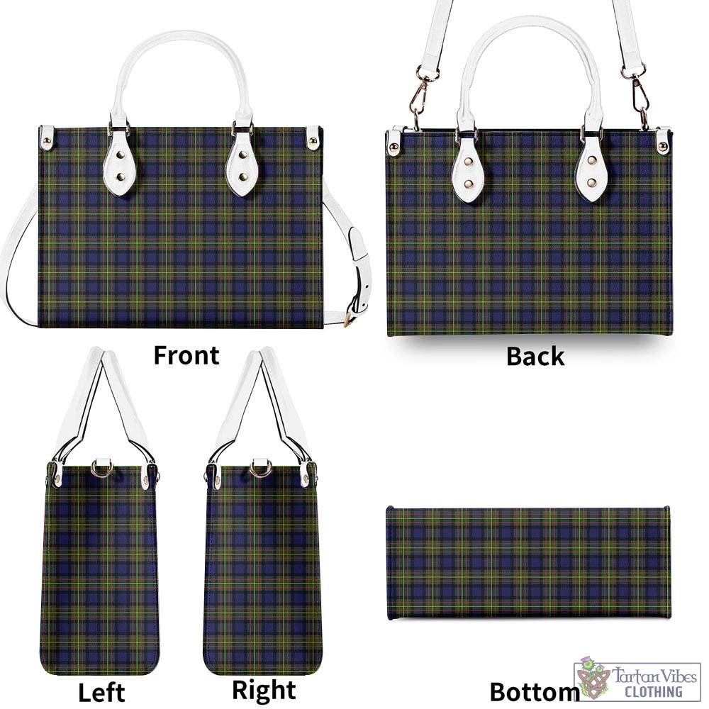 Tartan Vibes Clothing MacLaren Modern Tartan Luxury Leather Handbags