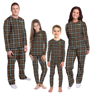 MacLaren Weathered Tartan Pajamas Family Set with Family Crest