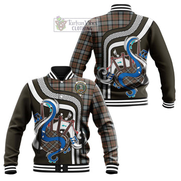 MacLaren Weathered Tartan Baseball Jacket with Epic Bagpipe Style