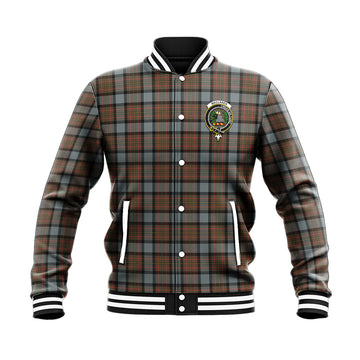 MacLaren Weathered Tartan Baseball Jacket with Family Crest