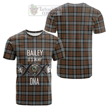 MacLaren Weathered Tartan Cotton T-shirt with Family Crest DNA In Me Style