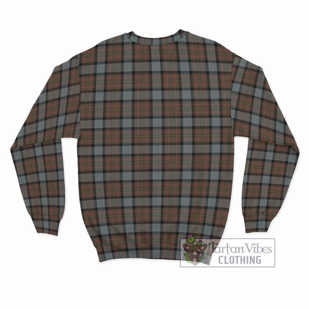 MacLaren Weathered Tartan Sweatshirt with Family Crest DNA In Me Style - Tartanvibesclothing Shop