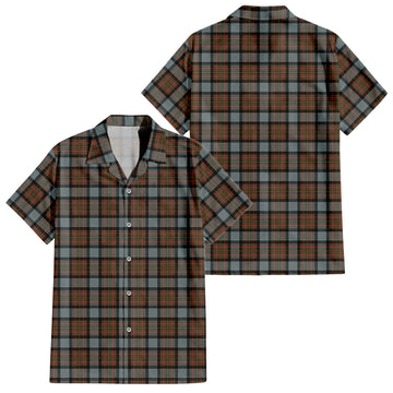 MacLaren Weathered Tartan Short Sleeve Button Down Shirt