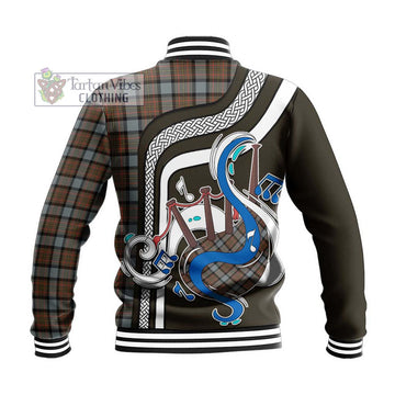 MacLaren Weathered Tartan Baseball Jacket with Epic Bagpipe Style