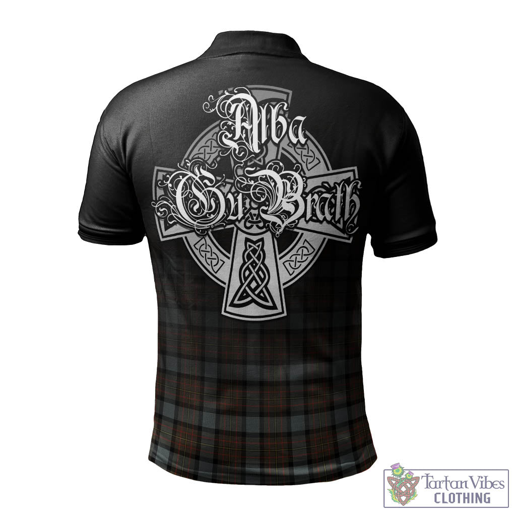 Tartan Vibes Clothing MacLaren Weathered Tartan Polo Shirt Featuring Alba Gu Brath Family Crest Celtic Inspired