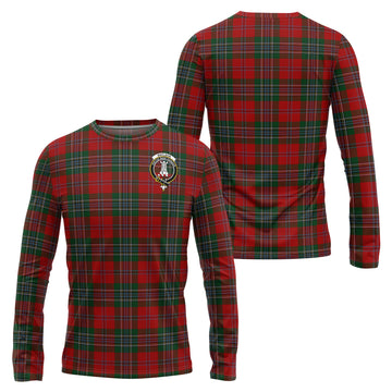 MacLean (McLean) Tartan Long Sleeve T-Shirt with Family Crest