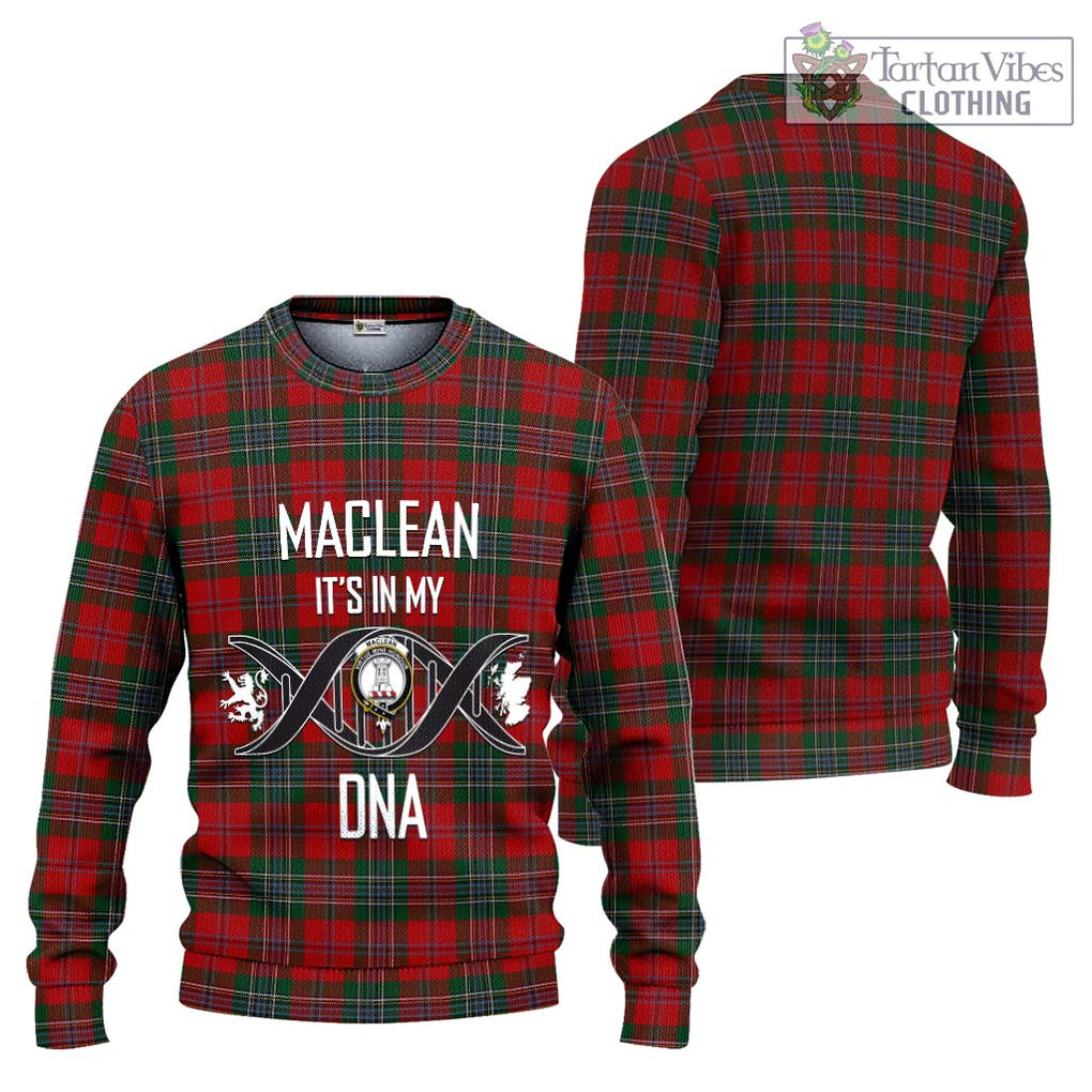 MacLean (McLean) Tartan Ugly Sweater with Family Crest DNA In Me Style Unisex - Tartan Vibes Clothing