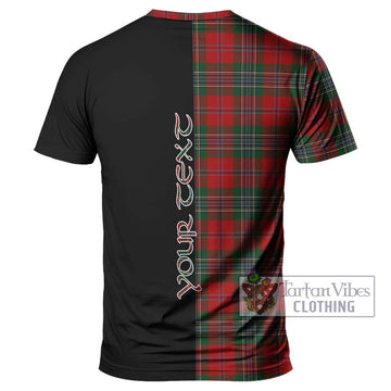 MacLean (McLean) Tartan T-Shirt with Family Crest and Half Of Me Style