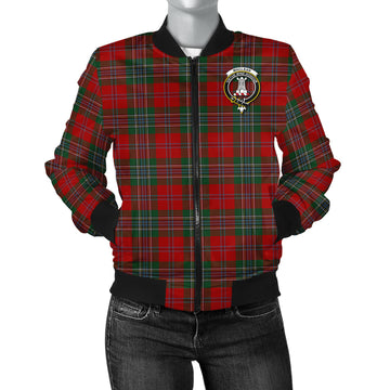 MacLean (McLean) Tartan Bomber Jacket with Family Crest